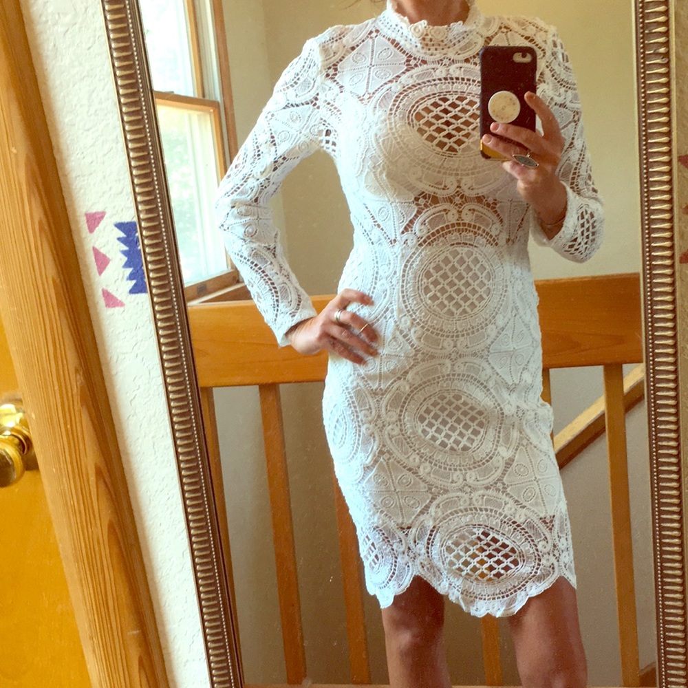 💋White Lace Mini Dress💋